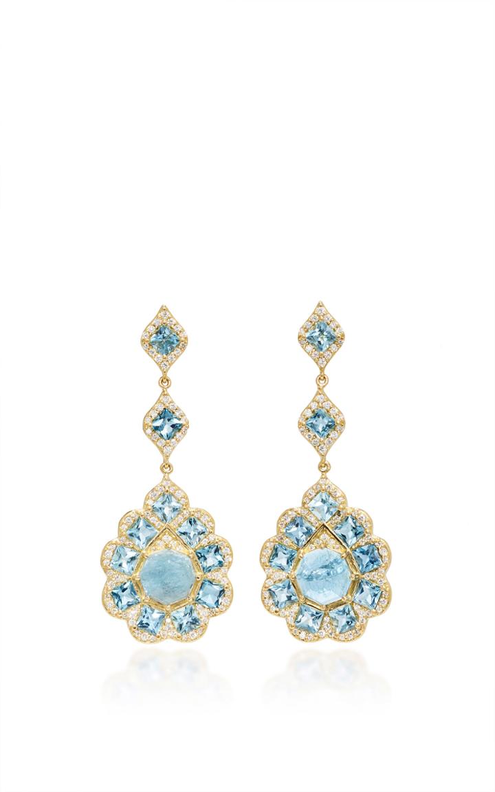 Jamie Wolf Mosaic Octagon Drop Earring