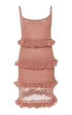 Ryan Roche Mini Crochet Dress