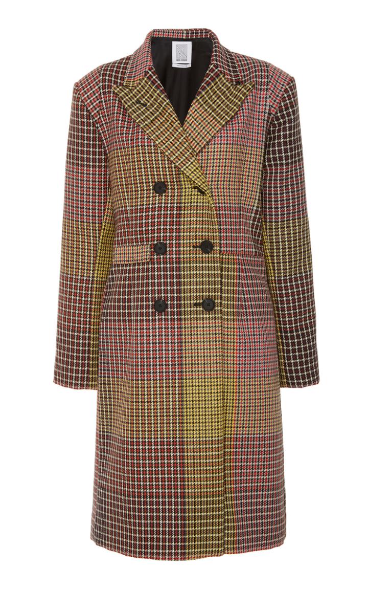 Rosie Assoulin Double-breasted Wool Car Coat