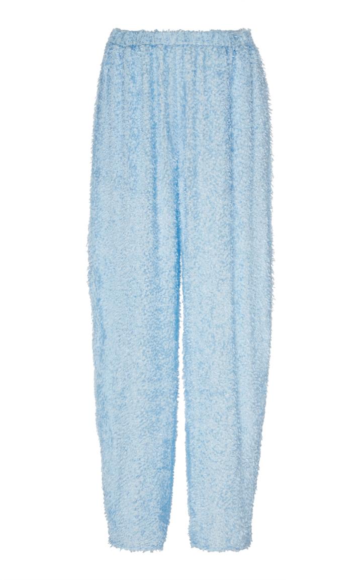 Sally Lapointe Eyelash Viscose Elastic Tapered Pant