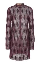 J. Mendel Crystal-embellished Tulle Mini Dress