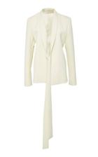 Marina Moscone Tie Blazer
