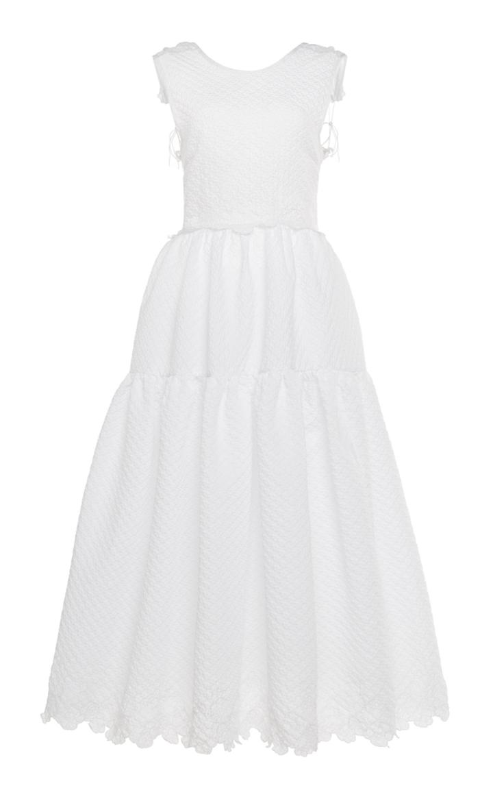 Moda Operandi Cecilie Bahnsen Kady Open-back Gown Size: 6