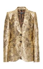 Dolce & Gabbana Floral Lurex Jacquard Blazer
