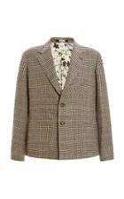 Massimo Alba Houndstooth Wool Blazer