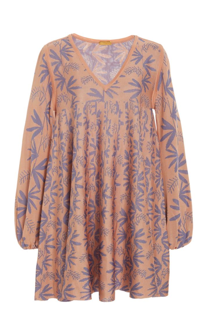 Pepa Pombo Palo Alto Reversible Printed Dress