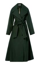 Oscar De La Renta Knee Length Trench Coat