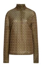 Wales Bonner Carnival Printed Jersey Turtleneck Top