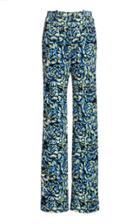 Moda Operandi Paco Rabanne Floral-printed Low-rise Corduroy Pants