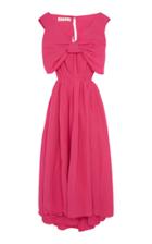 Moda Operandi Marni Cotton-blend Open-back Maxi Dress Size: 40