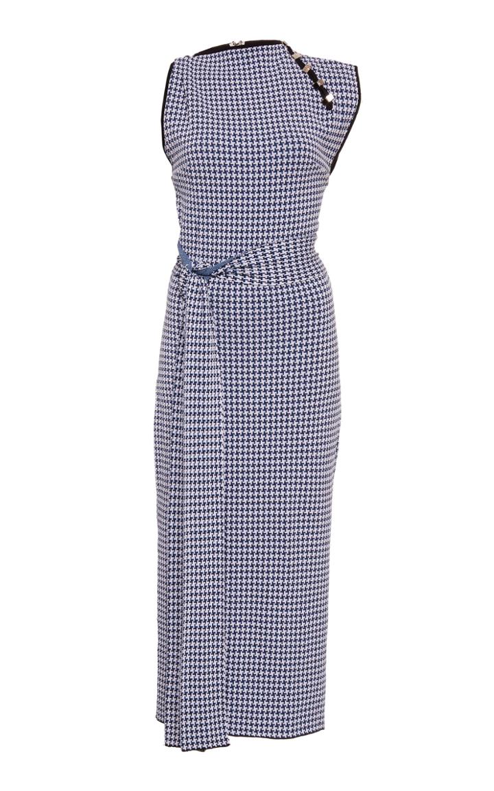 Moda Operandi Rachel Gilbert Ari Belted Gingham Dress Size: Xs