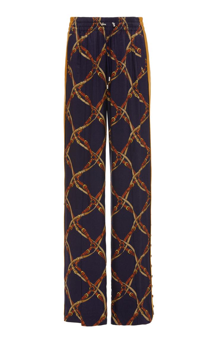 Jonathan Simkhai Saddle Print Track Pants