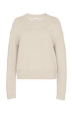 Loulou Studio Felce Rib-trimmed Crew-neck Sweater