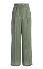 Moda Operandi Giuliva Heritage Collection The Laura Silk Wide-leg Pants