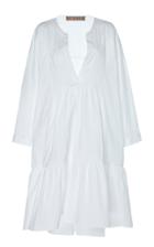 Moda Operandi Tuinch Tiered Cotton Trapeze Dress Size: M
