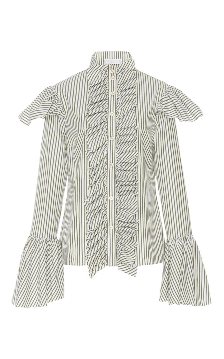 Caroline Constas Marla Stripe Blouse