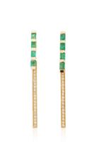 Moda Operandi Shay 18k Yellow Gold Two Stone Stick Ear Jackets