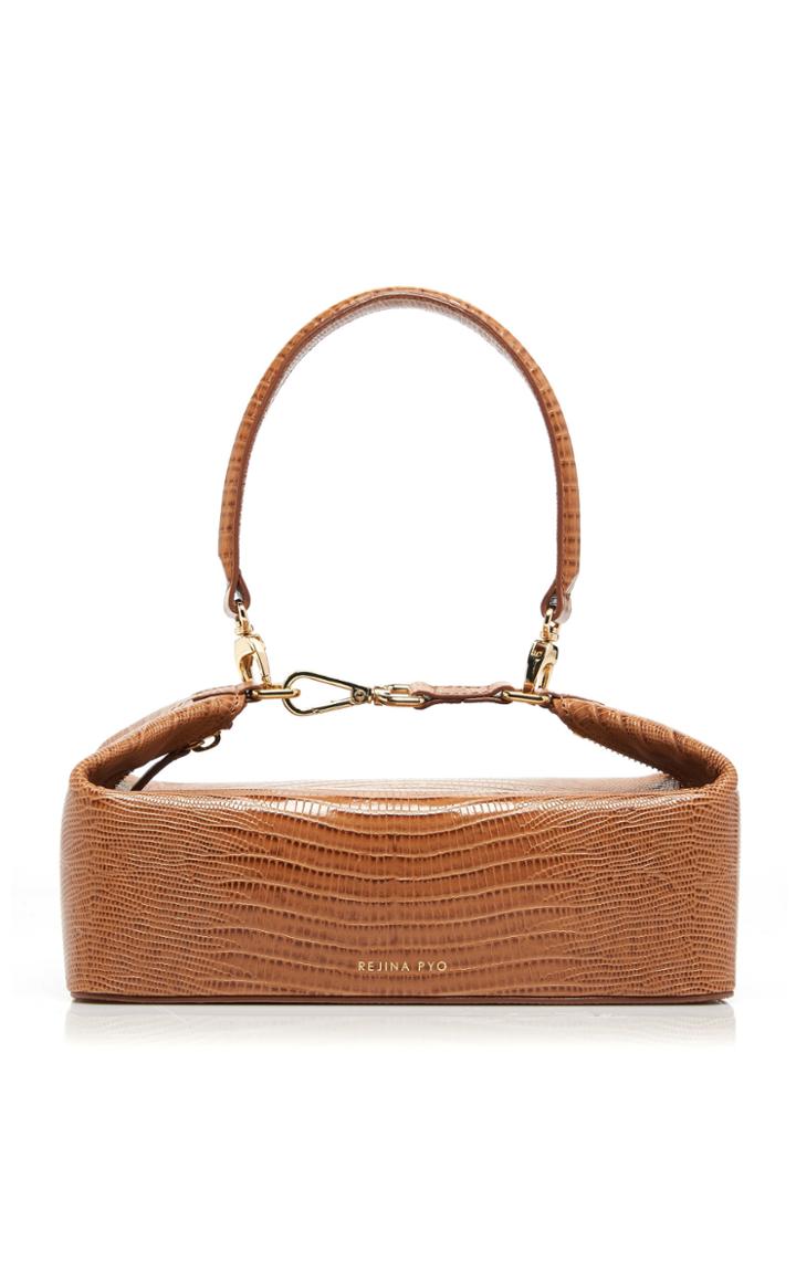 Rejina Pyo Olivia Lizard Embossed Leather Bag