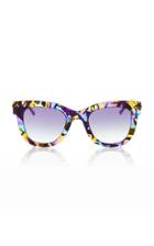Thierry Lasry Sexxxyv6001 Limited Edition Cat-eye Acetate Sunglasses