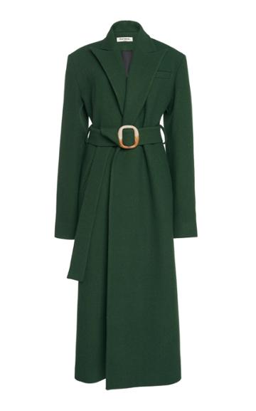 Matriel Belted Wool Coat
