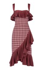 Lolitta Verena Jacquard Evase Midi Dress