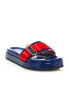 Mary Katrantzou Paperclip Patent Sandal