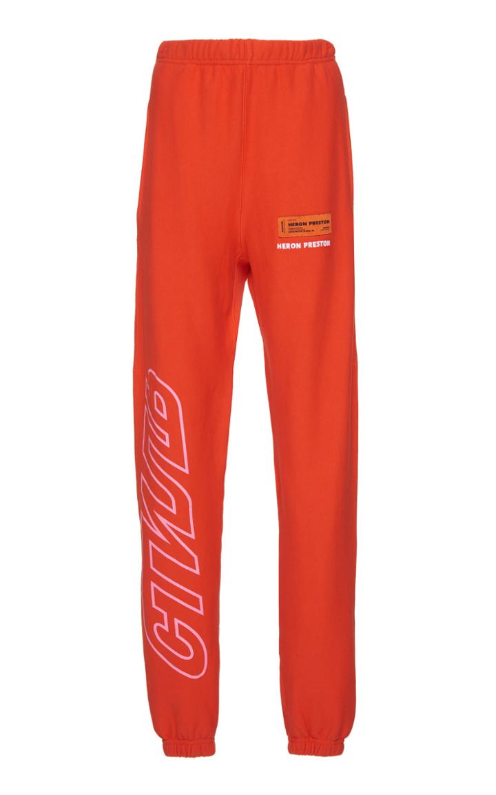 Heron Preston Printed Text Sweatpants