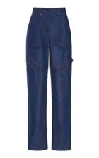 Moda Operandi Prabal Gurung Contrast-stitched Cotton Cargo Pants Size: 00