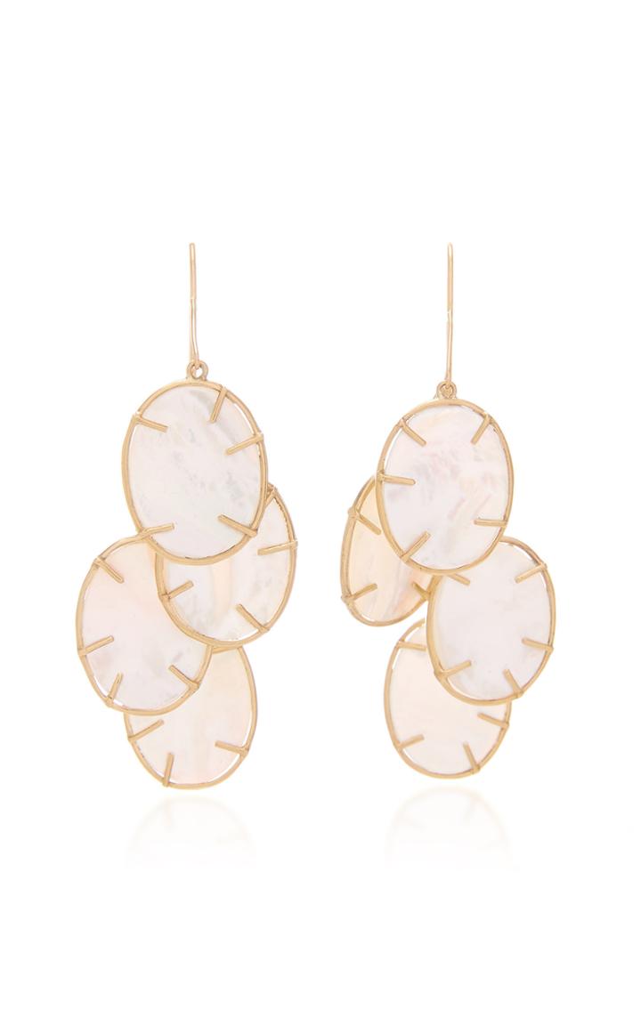 Annette Ferdinandsen Silver Dollar Cluster Earring