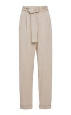 Moda Operandi Agnona Cashmere-blend Jersey Belted Pants Size: 36
