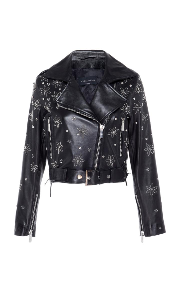 Nour Hammour Botanique Lambskin Jacket