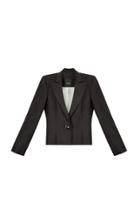 Moda Operandi Bevza Cropped Crepe Blazer