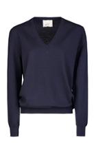 Giuliva Heritage Collection Euridice V-neck Virgin Wool Sweater