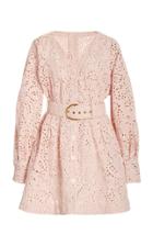 Moda Operandi Cult Gaia Talulah Open-knit Mini Dress