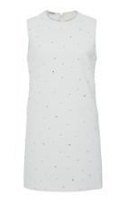Miu Miu Crystal Embellished Mini Shift Dress