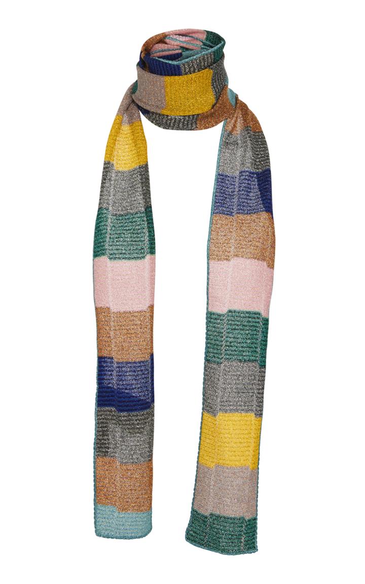Missoni Metallic Striped Scarf