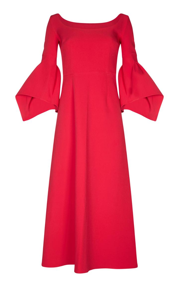 Safiyaa Carissa Flared Sleeve Dress