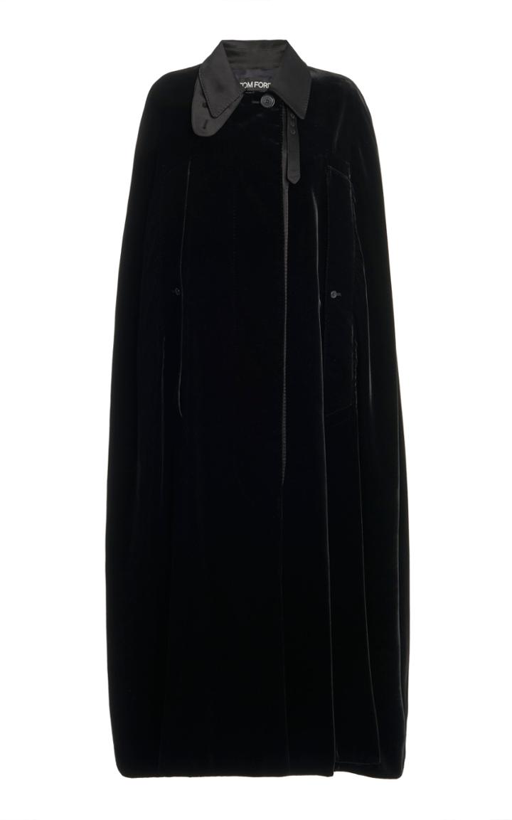 Moda Operandi Tom Ford Draped Velvet Cape