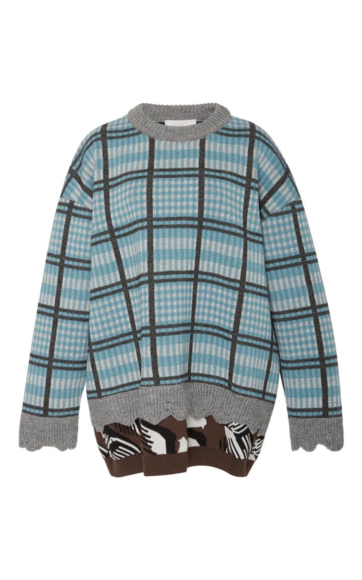Tak.ori Tak. Ori Patchwork Crewneck Sweater