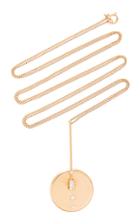 Wwake Spinning Gold Opal And Diamond Necklace