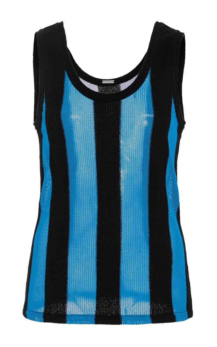 Adam Lippes Ribbed Silk Knit Tank