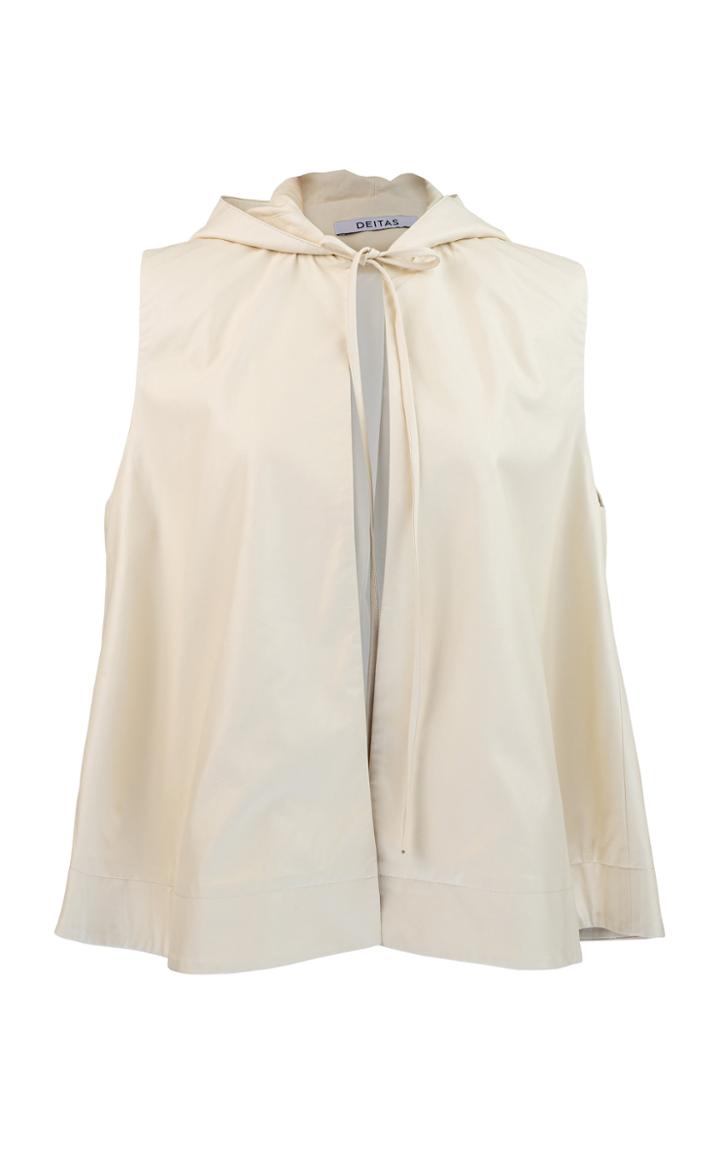 Moda Operandi Deitas Veste Sleeveless Hooded Cape