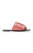 Atp Atelier Ceci Buckled Leather Slides