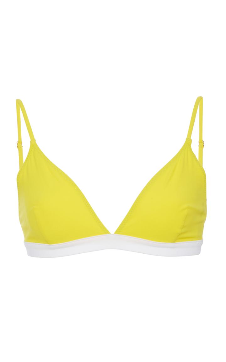 Emma Pake Rosella Triangle Bikini Top
