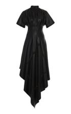 Moda Operandi Loewe Pleated Leather Dress Size: 34
