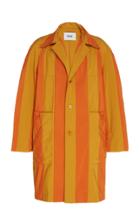 Bode Duo-striped Nylon Trenchcoat