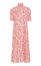Thierry Colson Venetia Cotton Mock Neck Dress