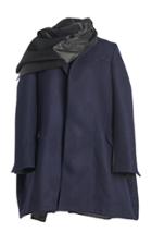 Moda Operandi Rosie Assoulin Draped Wool-blend Coat