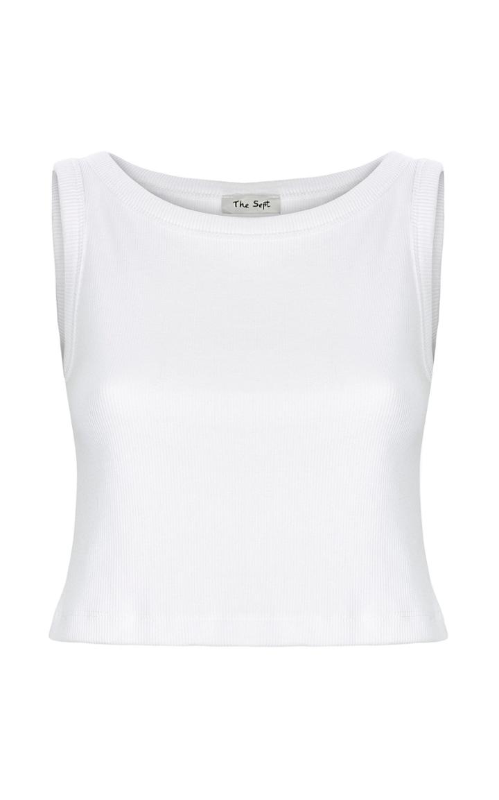 Moda Operandi The Sept Label The Joanna Crop Top