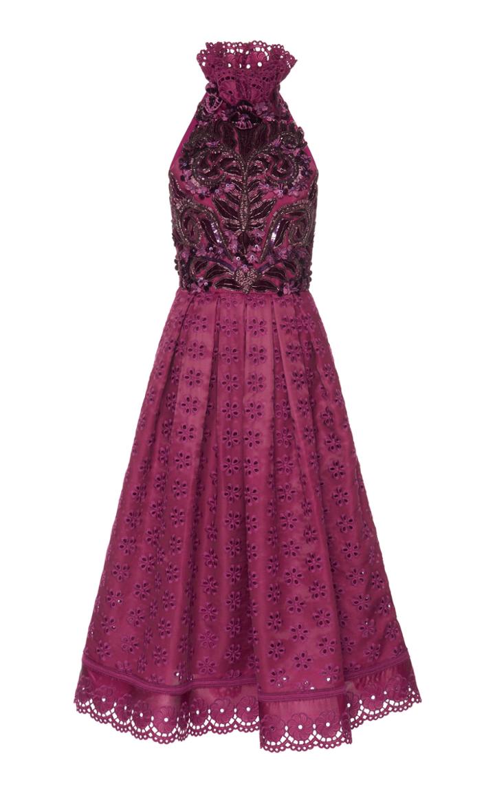 Andrew Gn Halter Midi Dress